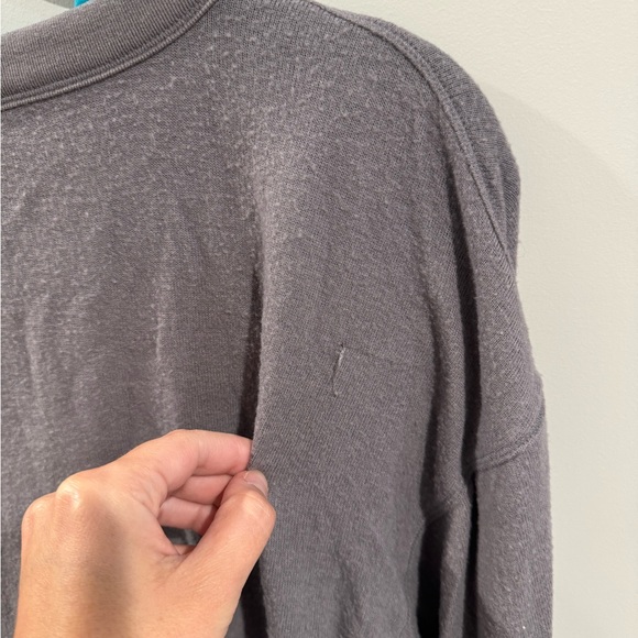 ALO Yoga Alolux SoHo Cropped Henley size S - Picture 4 of 4